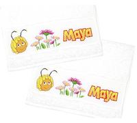 Vervaco 1-Piece Sponge Towels Maya and Flowers