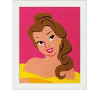 Vervaco Beauty and The Beast Belle Tapestry Kit, Multi-Colour