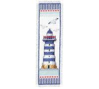 Vervaco Bookmark Lighthouse Counted Cross Stitch Kit, Multi-Colour