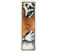 Vervaco Bookmark Tiger Counted Cross Stitch Kit, Multi-Colour