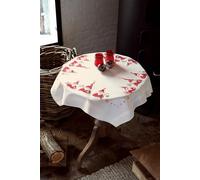 Vervaco Embroidery: Tablecloth: Christmas Gnomes, 100% Cotton, Multi-Colour, 40 x 2 x 20 cm