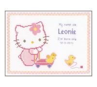 Vervaco Counted Cross ST KT Hello Kitty with Duck AIDA