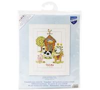 Vervaco Counted Cross Stitch at TH Farm, Multi, One Size