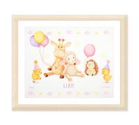 Vervaco Counted Cross Stitch Embroidery Kits DIY Embroidery Picture Animal Party Wall Decoration Handmade Set for Adults Creative Craft Approx. 51 x 40 cm Embroidery Set for Beginners Home Decoration