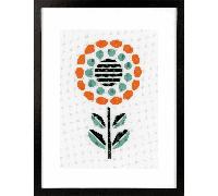 Vervaco Counted Cross Stitch Kit: Abstract Flower