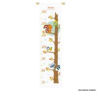 Vervaco Counted cross stitch kit Animals in tree, DIY