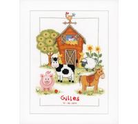 Vervaco Counted Cross Stitch Kit At the Farm