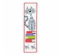 Vervaco Counted Cross Stitch Kit Bookmark Birds Dogs Cats Floral