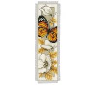 Vervaco Counted Cross Stitch Kit Bookmark Butterfly 2