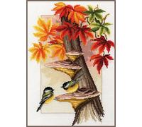 Vervaco Counted Cross Stitch Kit, Cotton, Multicoloured, 26x37cm