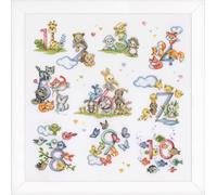 Vervaco Counted Cross Stitch Kit: Counting from 1 to 10