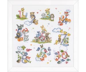 Vervaco Counted Cross Stitch Kit: Counting from 1 to 10