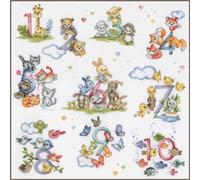 Vervaco Counted Cross Stitch Kit: Counting from 1 to 10