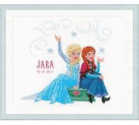 Vervaco Counted Cross Stitch Kit: Frozen - Sisters Forever, Assorted