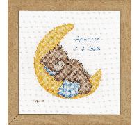 Vervaco Counted Cross Stitch Kit: Popcorn: Bear Sleeping