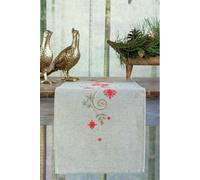 Vervaco Counted Cross Stitch Kit: Table Runner: Christmas