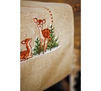 Vervaco Embroidery Kit: Table Runner: Deer