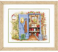 Vervaco Counted Cross Stitch Kit: Tool Shed