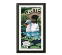 Vervaco Counted Point Kit, White, 20 x 40 cm