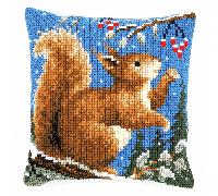 Vervaco Cross Stitch Cushion Front Kit Snowman Christmas Santa Owl Rabbit Xmas