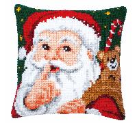 Vervaco Cross Stitch Cushion Front Kit Snowman Christmas Santa Owl Rabbit Xmas