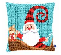 Vervaco Cross Stitch Cushion Front Kit Snowman Christmas Santa Owl Rabbit Xmas