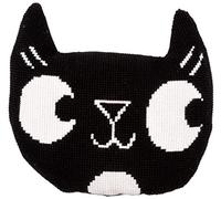 Vervaco Cross Stitch Cushion Kit with Eva Sheep Back Black Cat
