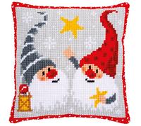 Vervaco Cross Stitch Cushion, Multicoloured, 40x40cm