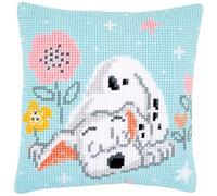 Vervaco Cross Stitch Kit: Cushion: Disney: Dalmatian, Cotton NA, 40 x 40cm / 16" x 16"