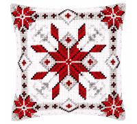 Vervaco Cross Stitch Kit: Cushion: Snow Crystal I