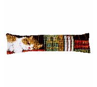 Vervaco Draft Excluder Cat Sleeping Cross Stitch, Multi-Colour