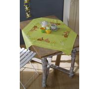 Vervaco Tablecloth: Easter Bunnies, Polyester Cotton, Assorted, 40 x 2 x 20 cm