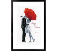 Vervaco Cross Stitch Kit - Under My Red Umbrella, Wedding, Marriage