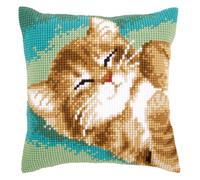 Vervaco ~ Cushion Cross Stitch Kit ~ Cat