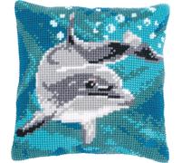 Vervaco ~ Cushion Cross Stitch Kit ~ Dolphin