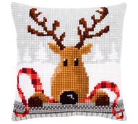 Vervaco Cross Stitch Cushion Front Kit Snowman Christmas Santa Owl Rabbit Xmas