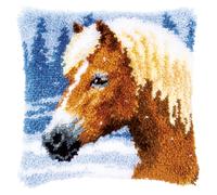 Vervaco ~ Cushion Latch Hook Kit ~ Horse