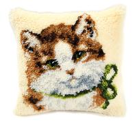 Vervaco ~ Cushion Latch Hook Kit ~ Kitten