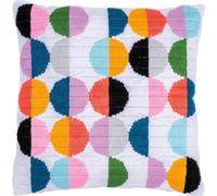 Vervaco ~ Cushion Long Stitch Kit ~ Circles
