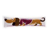 Vervaco Draught Excluder Dachshund In Jacket Cross Stitch Kit