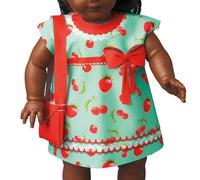 Vervaco Dress Your Doll Making Couture Outfit Set, Polyester, Cecily Strawberry, 30.988 x 23.876000000000001 x 0.63500000000000001 cm