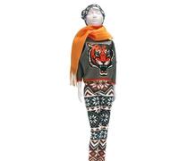Vervaco Dress Your Doll, Synthetic Fiber, Multi-Colour, 31 x 24 x 1 cm