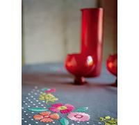 Vervaco Embroidery Kit, Colourful Flowers, 80 x 80 cm