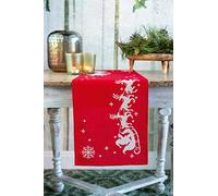 Vervaco Printed Table Runner Cross Stitch Set PN-0158448 – Multi-Colour 30 x 105 cm