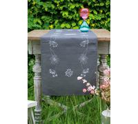 Vervaco Embroidery Kit Runner White Flowers