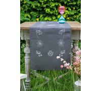 Vervaco Embroidery Kit Runner White Flowers