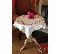 Vervaco Embroidery Kit: Tablecloth: Christmas
