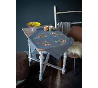 Vervaco Embroidery Kit: Tablecloth: Foxes in Autumn