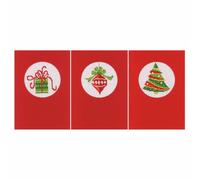 Vervaco Greeting Card kit Christmas Set of 3