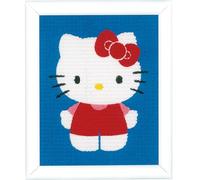 Vervaco Hello Kitty Canvas Kit, Multi-Colour